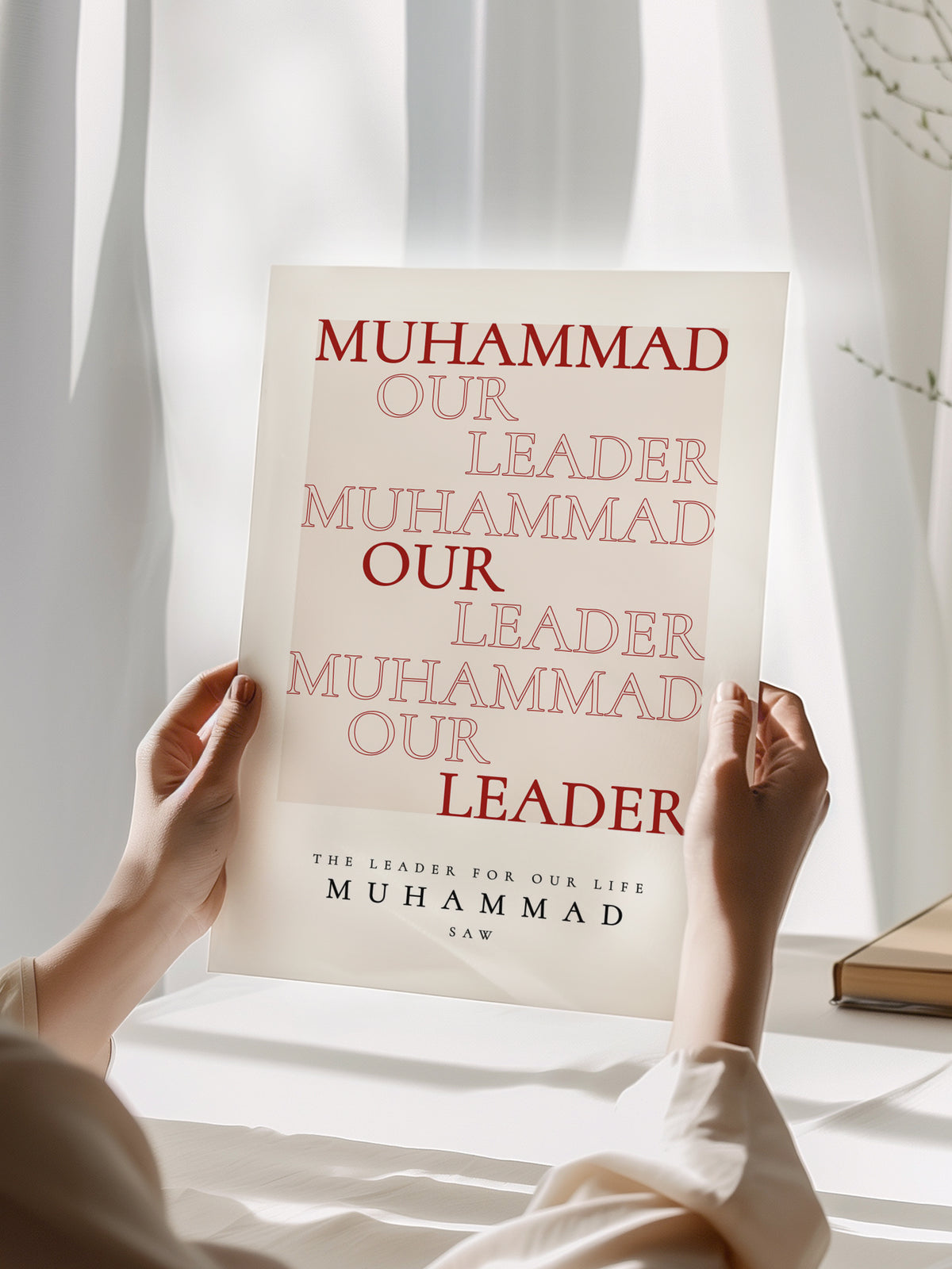 Muhammad Our Leader Poster