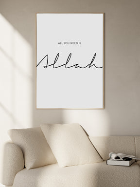 All You Need Is Allah Poster